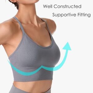 2 Racerback sports bras